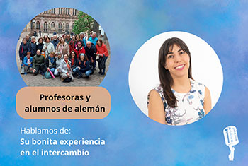 Banner del Podcast Intercambio en Alemania