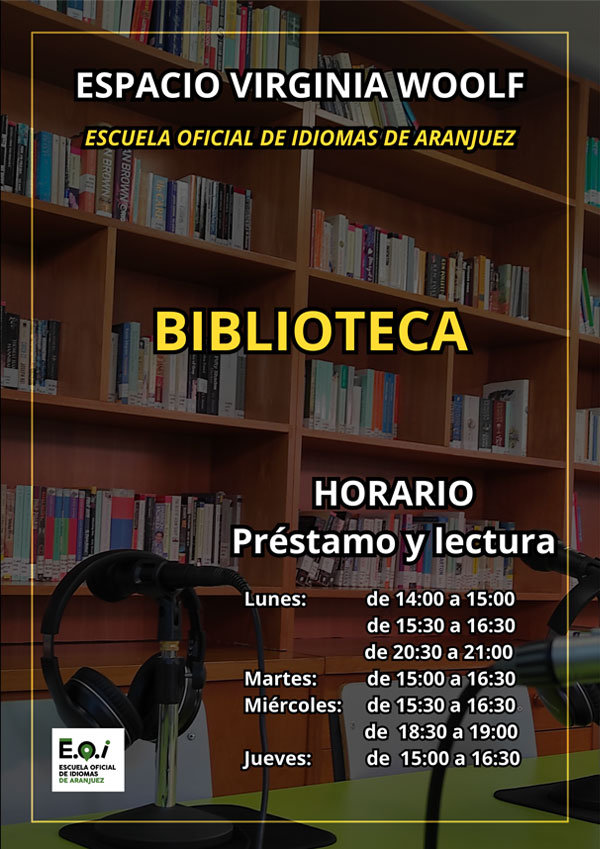 Horario Biblioteca EOI Aranjuez