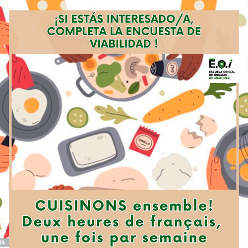 Encuesta Le français en cuisinant