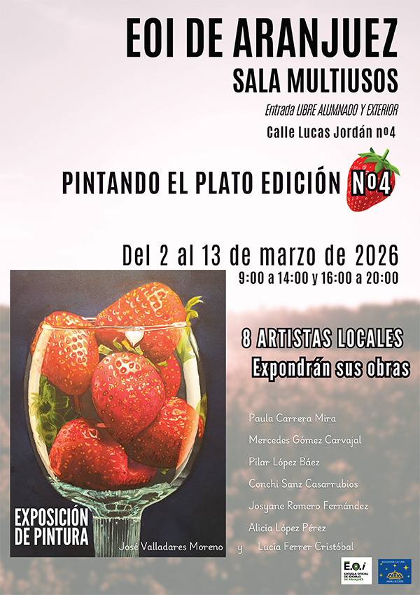 Exposición Pintando el plato 2026