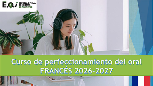 Curso de perfeccionamiento del oral FRANCÉS 2026-2027