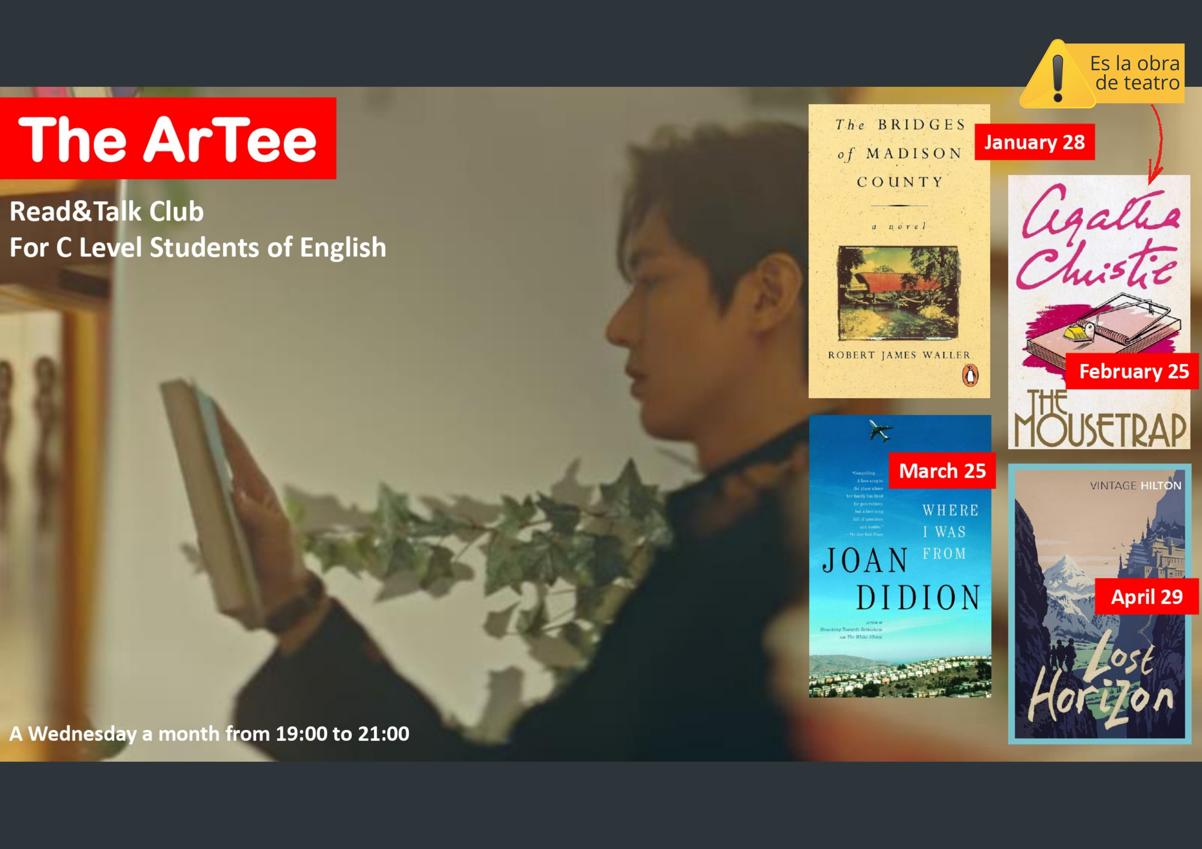 Club de lectura y conversación en inglés - Nivel C