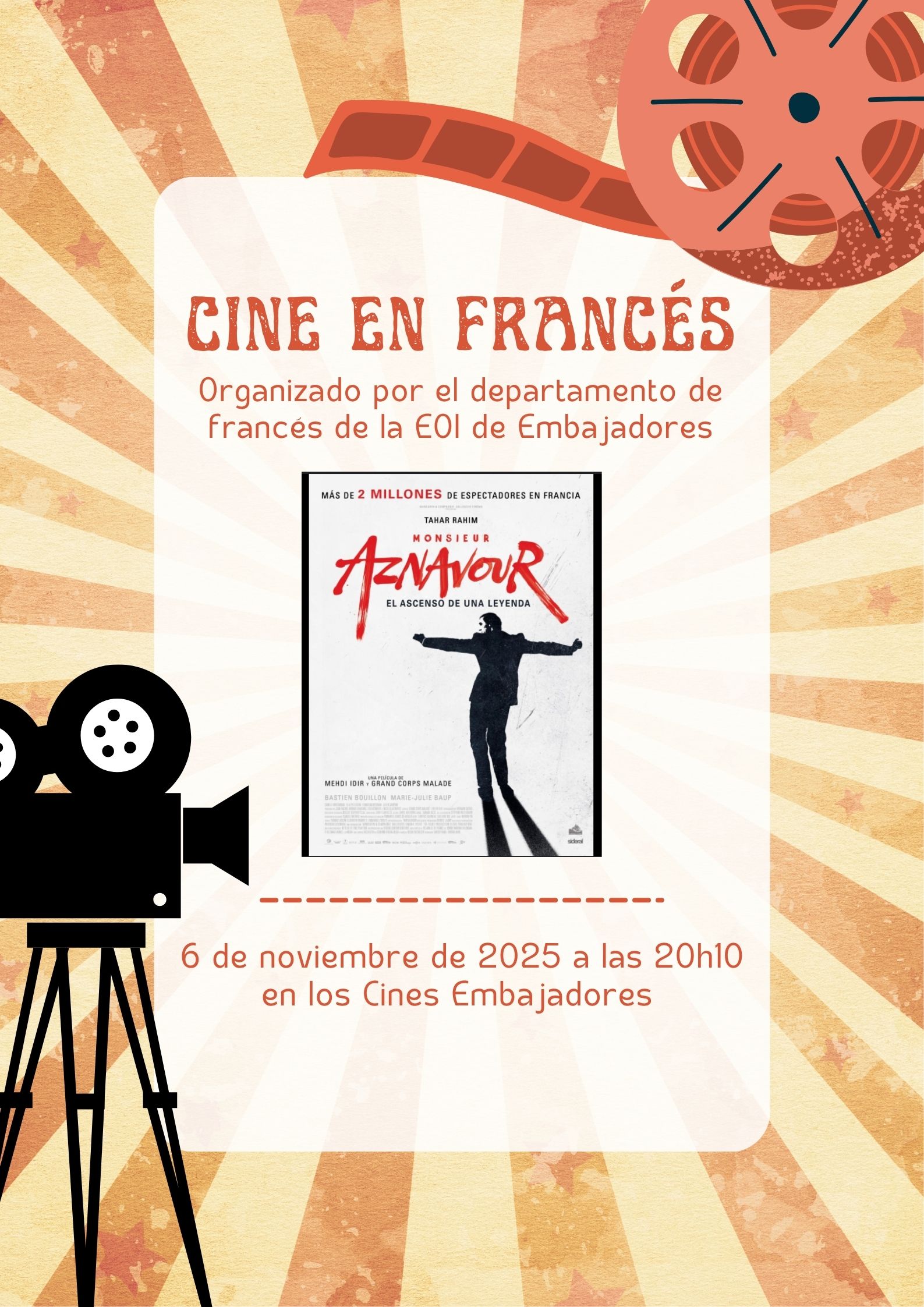 Cine en francés - Monsieur Aznavour