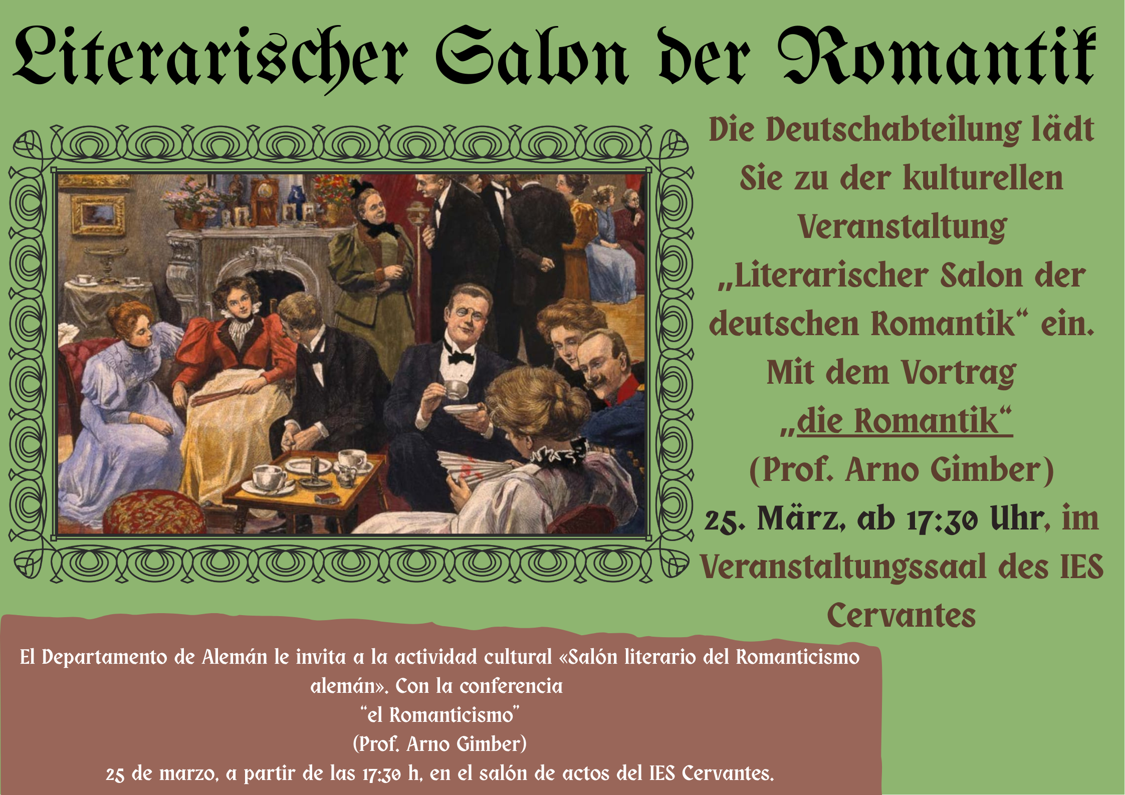 Literarischer Salon der Romantik