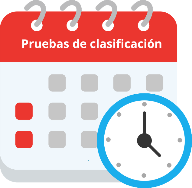 Pruebas de clasificación