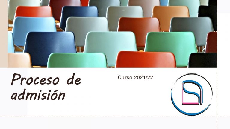 Listados de baremación – Proceso de Admisión      Curso 2021/22 – ACTUALIZADOS