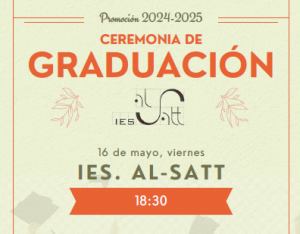Ceremonia de graduación 2º Bachillerato