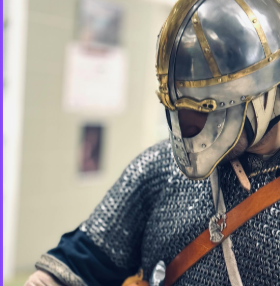 Nos visita un vikingo