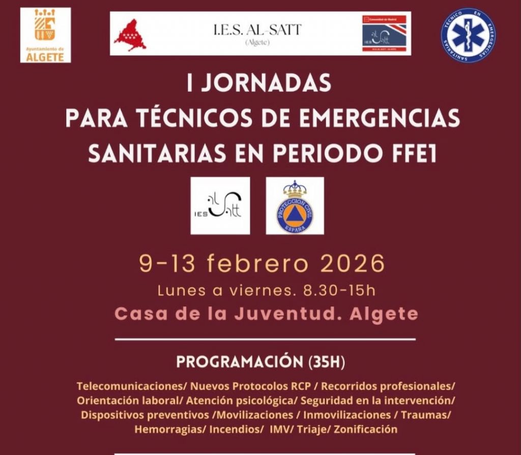 I Jornadas para Técnicos de Emergencias en periodo FFE