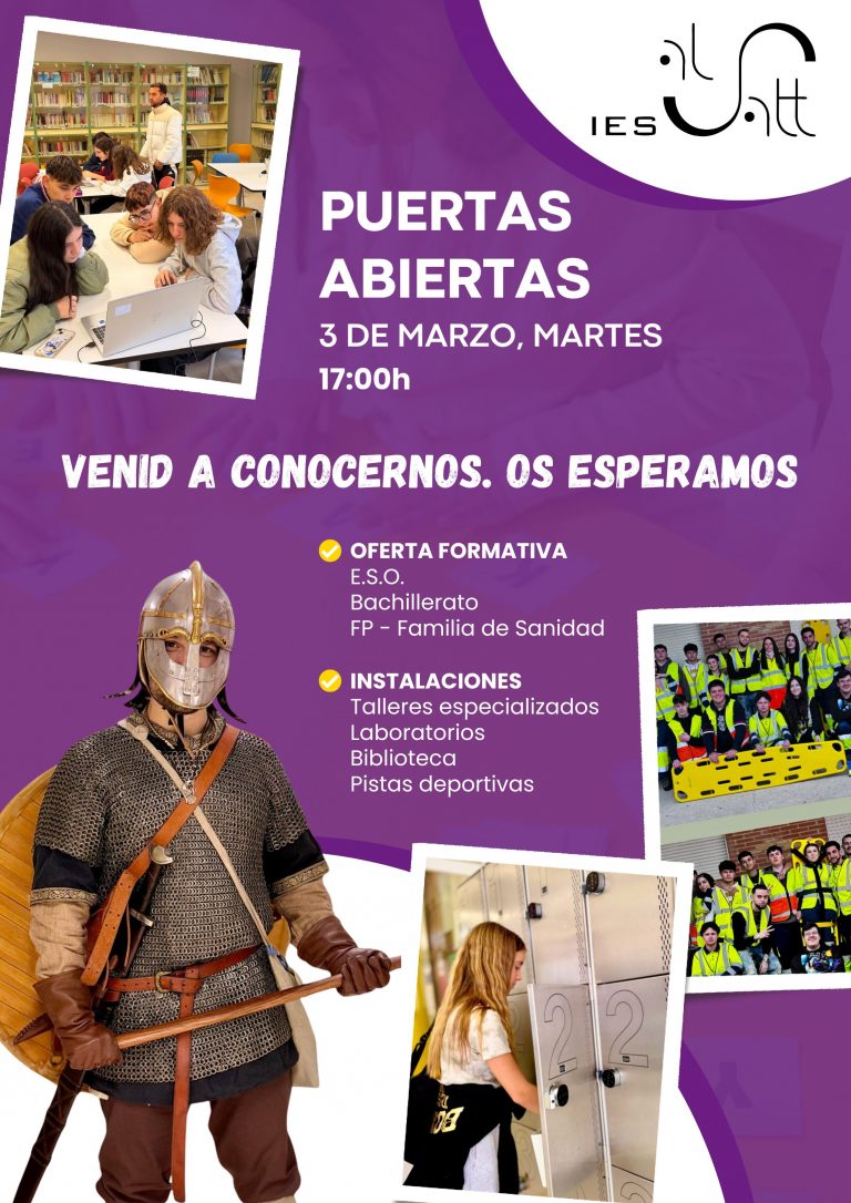 Abrimos las puertas para enseñarte el centro por dentro. Ven a visitarnos.