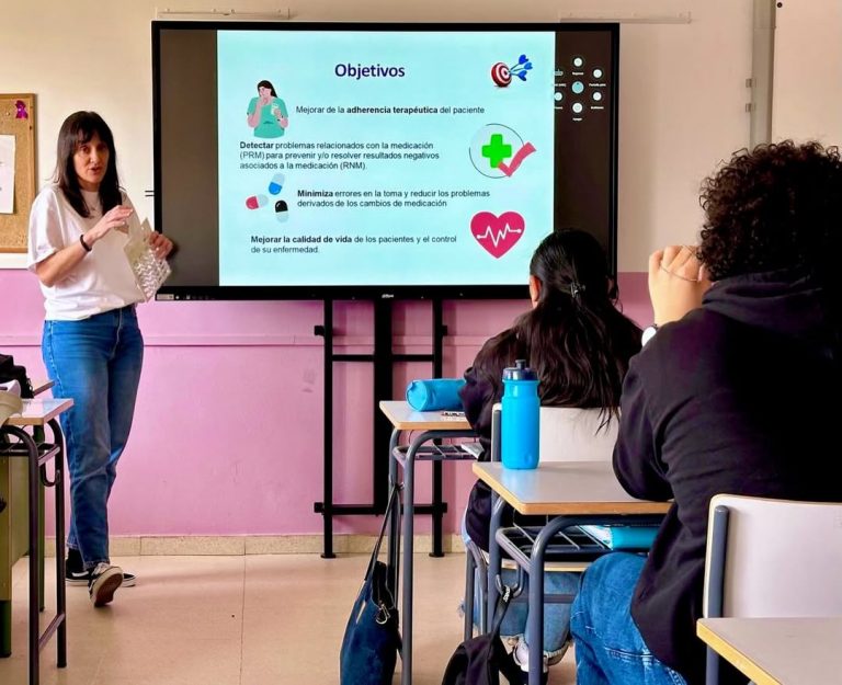 Taller de SPD en 1º de FP de Farmacia