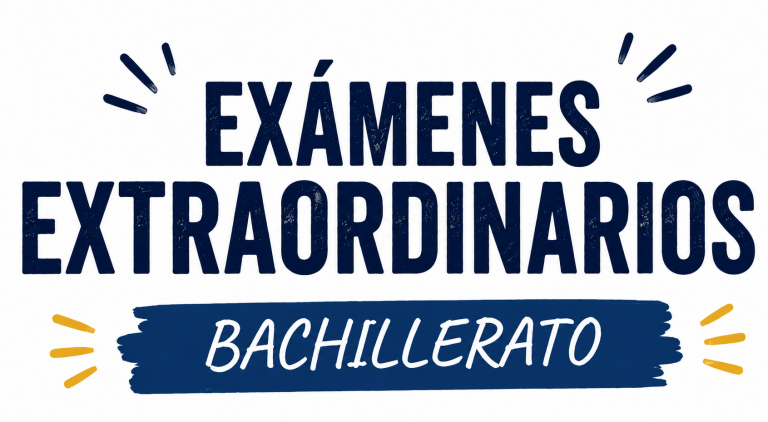Calendario de exámenes extraordinarios de Bachillerato