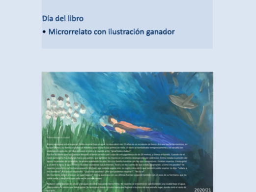 Actividad de microrrelato del curso 2021-2022