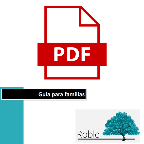 Guía visual de Roble para tutores legales