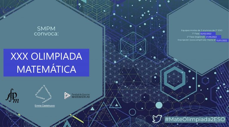 XXX Olimpiada Matemática de la Comunidad de Madrid para 2º ESO