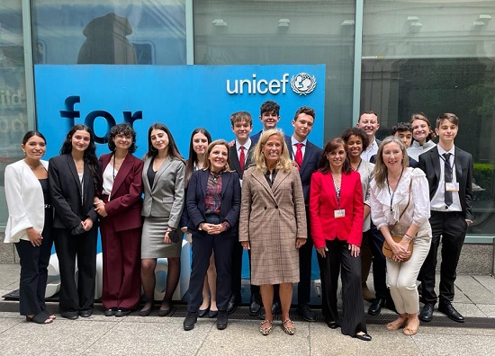 Delegación representante de Madrid Public Schools