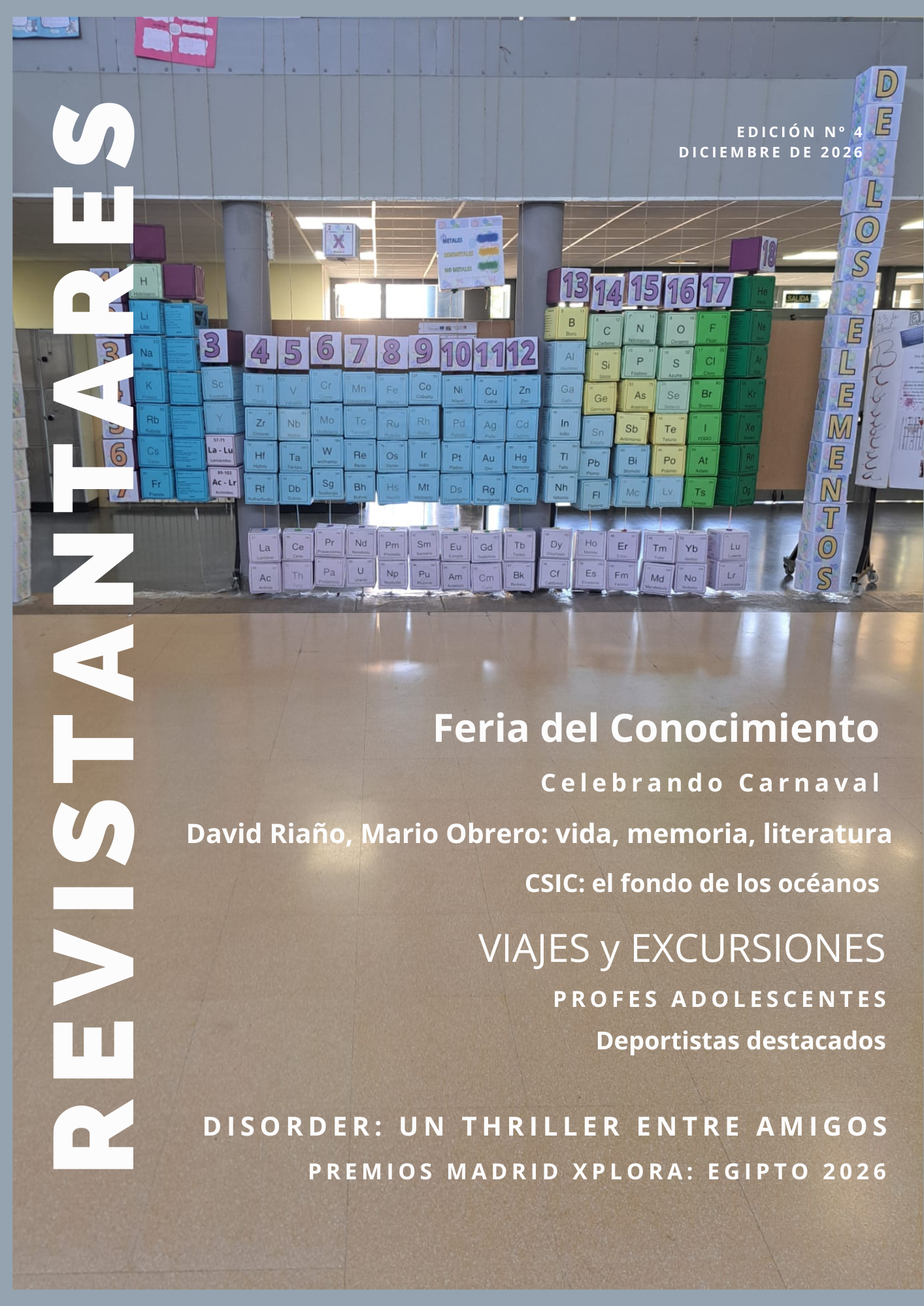 Portada de RevistAntares número 4