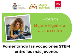 Mujer ingeniera va a tu centro (5 de noviembre de 2024)