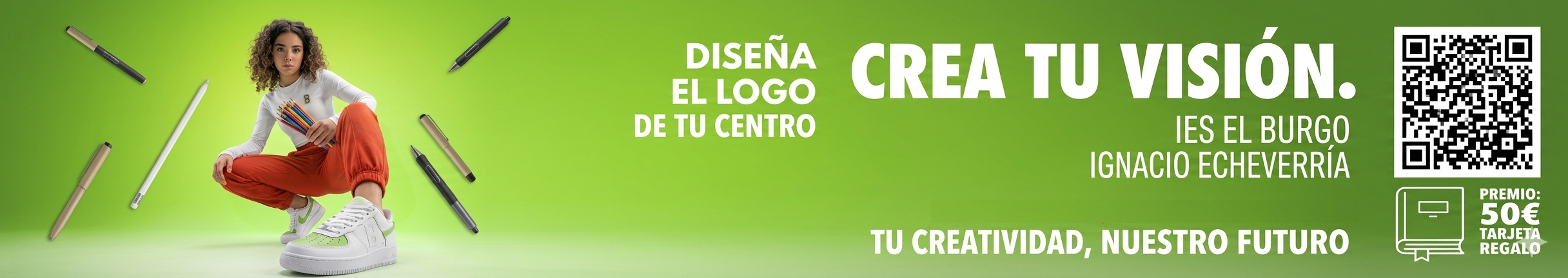 Cartel Diseña el Logo Centro 3
