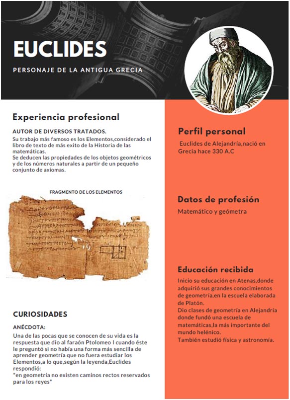 CV materia Historia