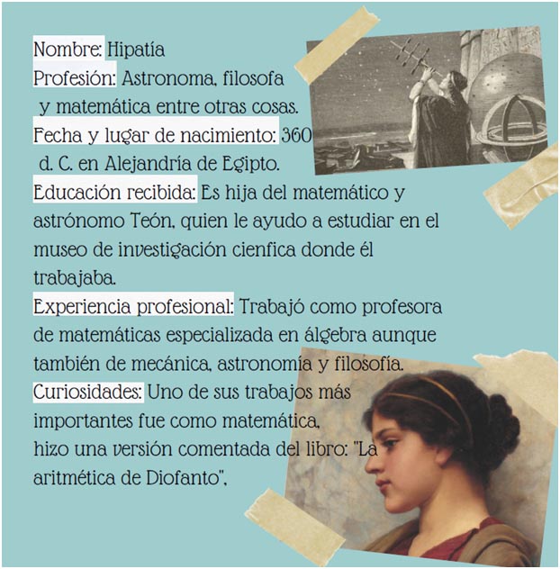 CV materia Historia