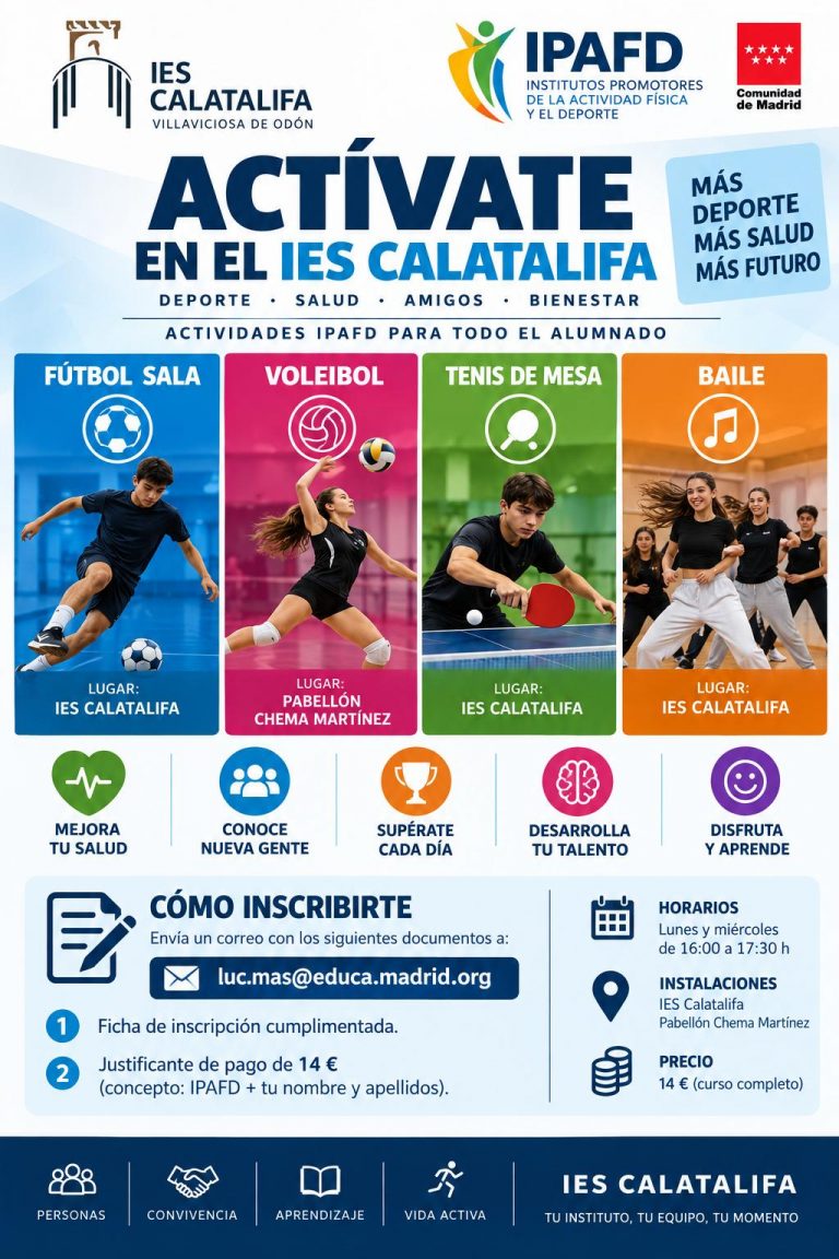Abierto el plazo de inscripción en el programa IPAFD