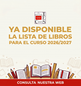 Libros para el curso 2026-2027