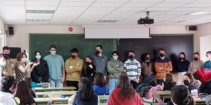 CHARLA «NUESTRO FUTURO ACADÉMICO» EN 2º BACHILLERATO CIENCIAS
