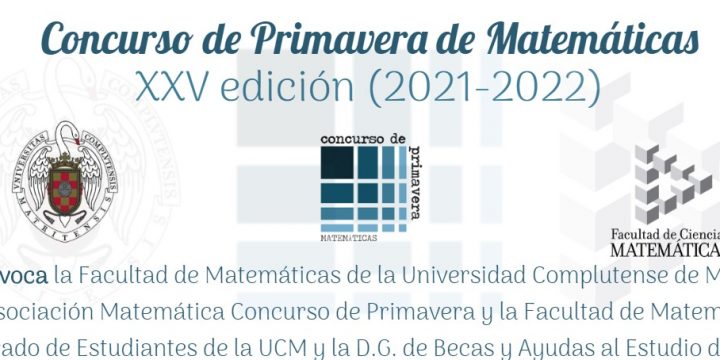 Participación en la XXV edición del Concurso de Primavera de Matemáticas (2021-2022)