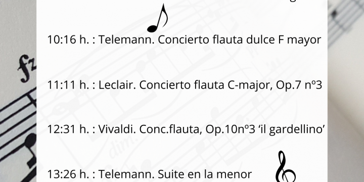 Música del Mutis (entrehoras)