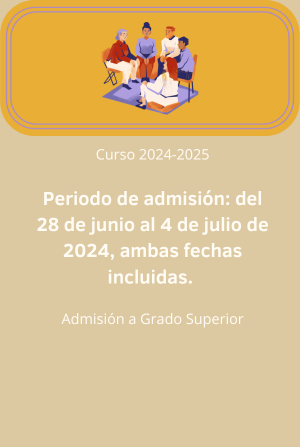Plazo de presentación de solicitudes para CFGS