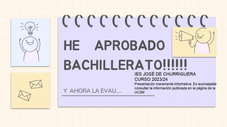 ¡A por la EvAU!
