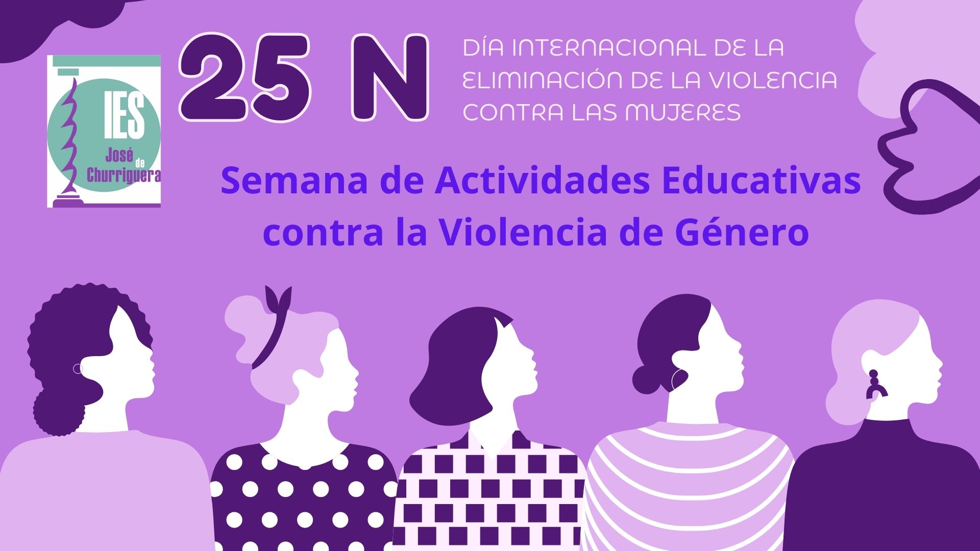 Próxima celebración del Día Internacional de la Eliminación de la Violencia contra la Mujer