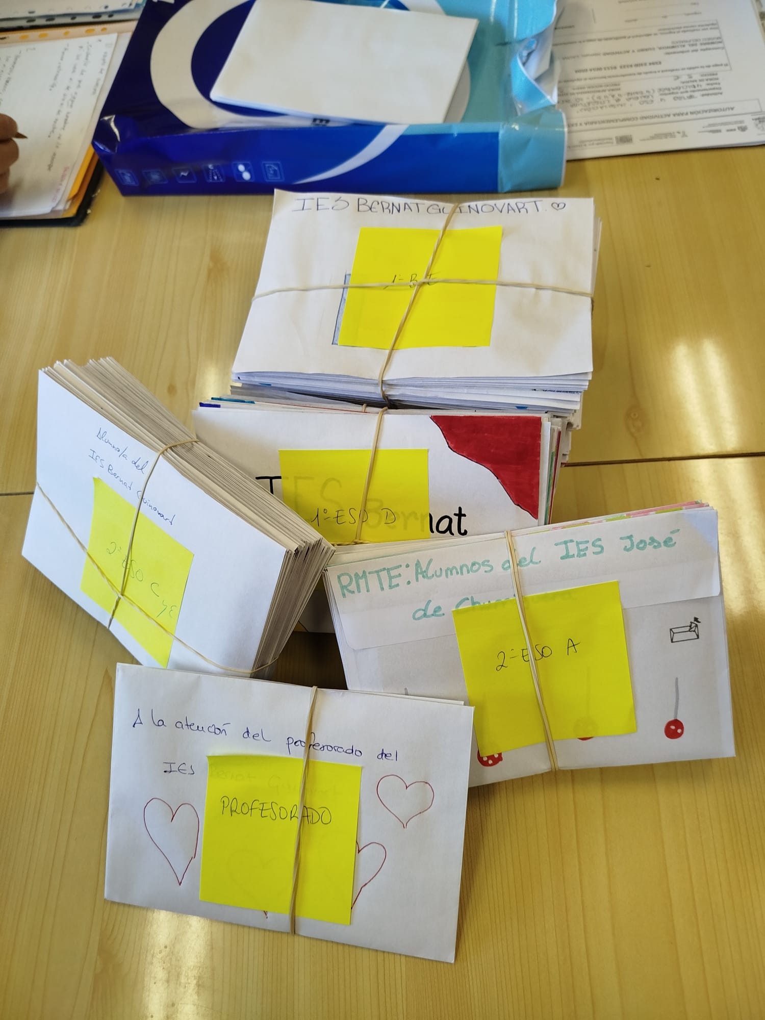 Cartas solidarias