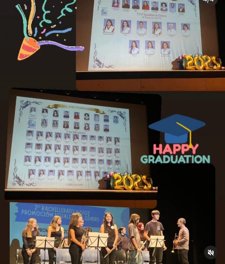 Celebramos la Graduación de Bachillerato y del C.F.G.S en Promoción de Igualdad de Género