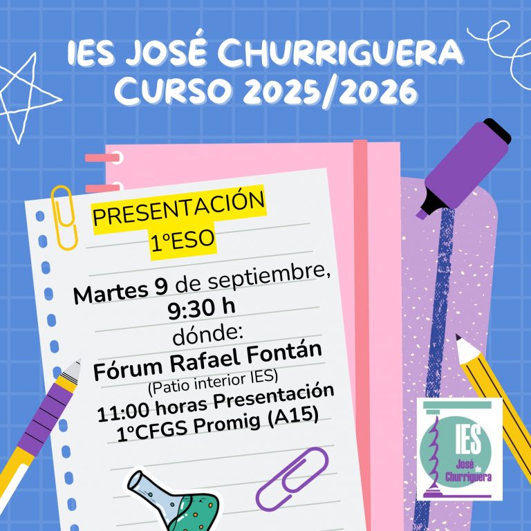 ¡Comenzamos el curso 2025/2026!