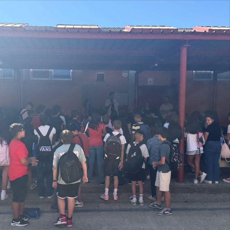 Hoy  hemos dado la bienvenida al alumnado de 1º de ESO.