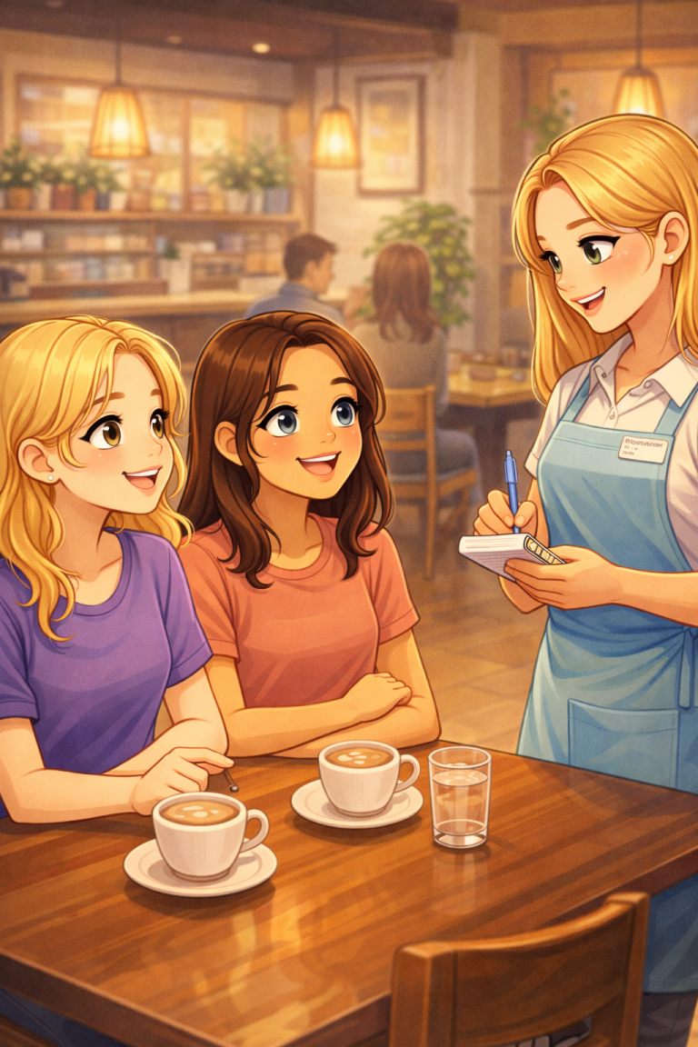 Oral Communication in English: Dialogue Strategies – A Café Conversation
