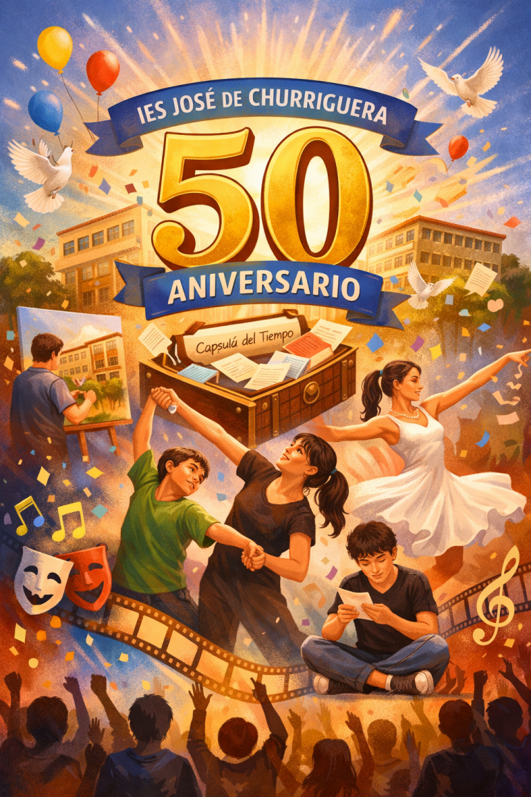 El IES José de Churriguera celebra 50 años de historia a través del arte y la mirada del alumnado de 1º de ESO