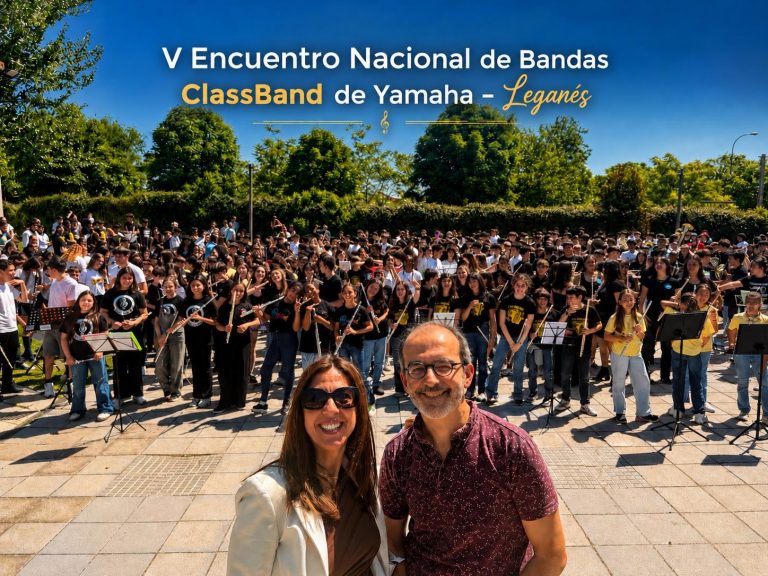 Éxito rotundo en el V Encuentro Nacional de Centros Educativos Yamaha-ClassBand en Leganés