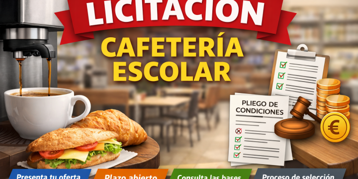 Concurso para la adjudicación del servicio de cafetería