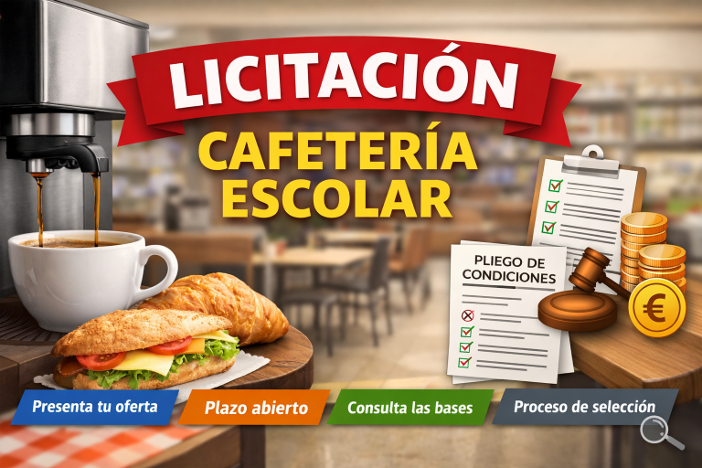 Concurso para la adjudicación del servicio de cafetería