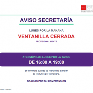 Reapertura de Secretaría