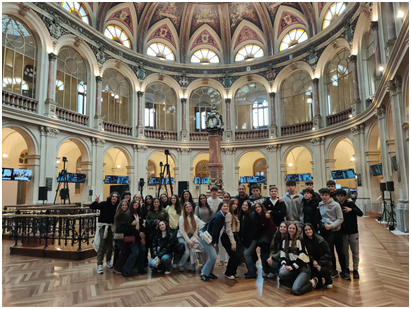 Visita al Palacio de la Bolsa y al Banco de España