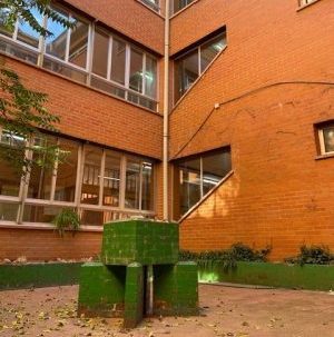 patio del edificio B