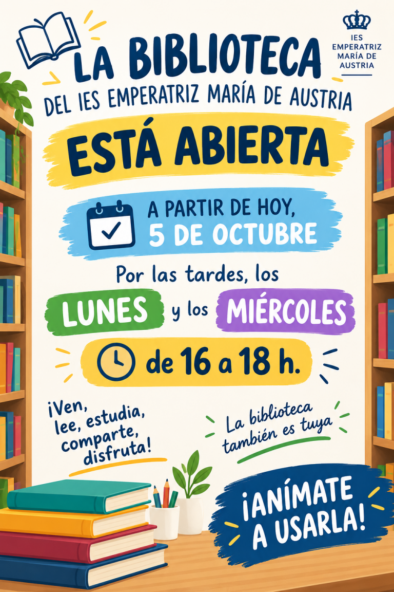 Abre la Biblioteca del centro