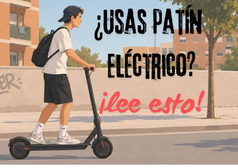 Nueva normativa de patinetes (DGT)