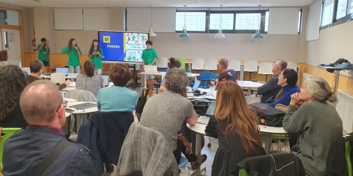 Jornada de reunión y trabajo del proyecto Erasmus+ “EUthmappers” del que nuestro instituto forma parte.