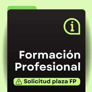 Solicitud de plaza para Formación Profesional
