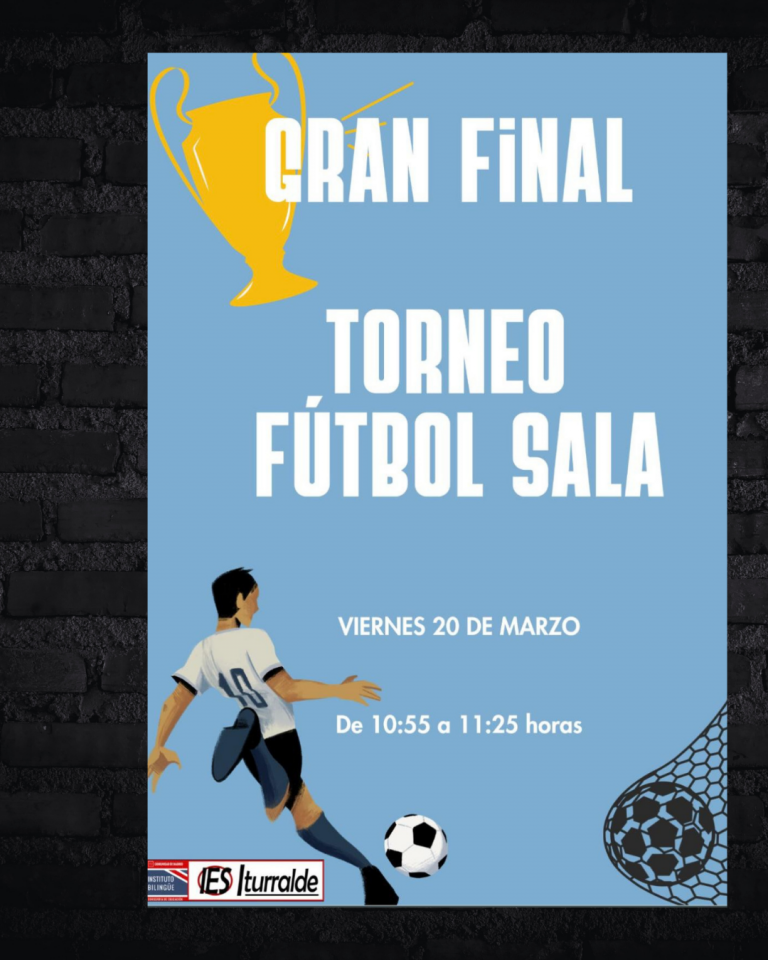 IES ITURRALDE: Ganadores de la Final de Fútbol Sala 2026
